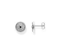 THOMAS SABO Unisex Ear studs Elements of Nature silver 925 Sterling Silver, Blackened H2162-643-11