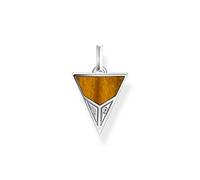 Thomas Sabo 3 Pendant Pyramid Shape 925 Sterling Silver, Blackened PE952-507-7