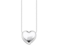 Thomas Sabo Silver necklace with heart pendant, Silver, Women Ilver