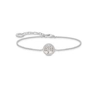 Thomas Sabo Sterling Silver Essentials Sterling Silver Tree Of Love Enamel Bracelet