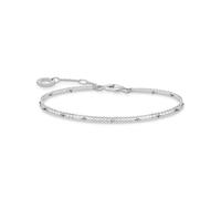Thomas Sabo Double Bracelet Silver 925 Sterling Silver 16-19cm Length