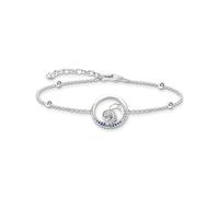 THOMAS SABO Ladies Blue Wave Bracelet A2045-644--1-L19V