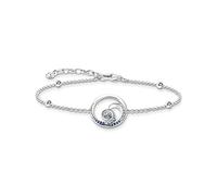 THOMAS SABO Ladies Blue Wave Bracelet A2045-644--1-L19V