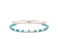 Thomas Sabo A2062-058-7 Bracelet with Turquoise Stones in 925 Sterling Silver