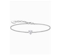 Thomas Sabo A2157-051-14-L19V Silver bracelet w. white zirconia Herz