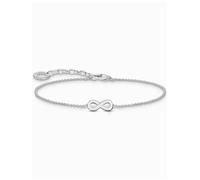 Thomas Sabo Infinity Charm Bracelet 925 Sterling Silver A2161-001-21, Eine Grösse, Sterling Silver, No Gemstone, Eine Grösse, Sterling Silver, No Gemstone