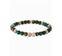 Thomas Sabo A2193-468-7-L19 Unisex Bead Bracelet in earth and green tones
