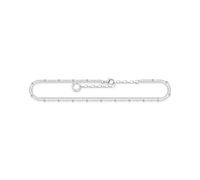 Thomas Sabo, Women’s Sterling silver Not a gem Anklet, Silver, one size - AK0030-001-21-L27V