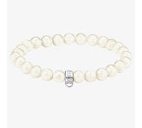 THOMAS SABO As We Love 17cm Freshwater Pearl Silver Bracelet X0293-082-14-L17