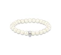 Thomas Sabo As We Love Freshwater Pearl Charm Club Beaded Bracelet