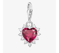 Thomas Sabo Charm Heart 2204-013-10, Sterling Silver, Cubic Zirconia, Lobster Clasp, Standard