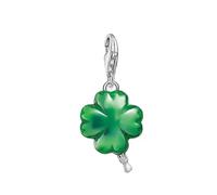 Thomas Sabo Balloon Green Clover Leaf Charm 2.8 x 1.4cm