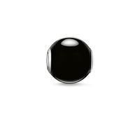 Thomas Sabo Unisex Bead Obsidian black Karma Beads 925 Sterling Silver K0002-023-11