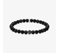 THOMAS SABO Black Obsidian Bead Bracelet A2194-705-11-L19