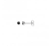 Thomas Sabo Women Stud Earrings Black 925 Sterling Silver H1964-051-11