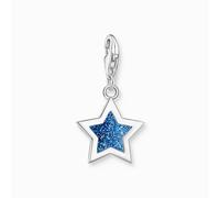 Thomas Sabo Blue Glitter Star Charm 2.3 x 1.3cm