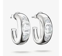 THOMAS SABO Bold Elegance Silver Cubic Zirconia Hoop Earrings CR759-051-14