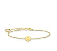 Thomas Sabo bracelet clover leaf gold plated silver A1990-413-39-L19V