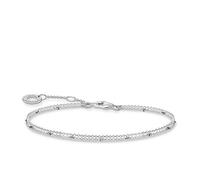 Thomas Sabo Double Bracelet Silver 925 Sterling Silver 16-19cm Length