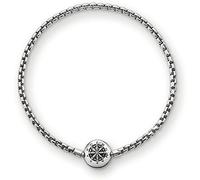 Thomas Sabo bracelet for beads blackened 925 Sterling Silver, Blackened