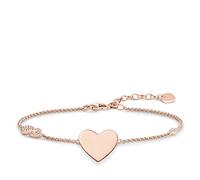 THOMAS SABO Rose Gold Heart with Infinity Bracelet A1486-416-14