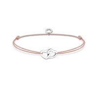 Thomas Sabo Bracelet Hearts 925 Sterling Silver, Nylon