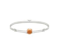 Thomas Sabo Bracelet Karma Secret with red aventurine Bead 925 Sterling Silver, Nylon