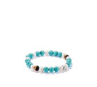 Thomas Sabo Bracelet With Freshwater Pearl And Tigers Eye Print