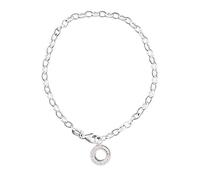 Thomas Sabo Women Charm Anklet Charm Club 925 Sterling Silver X0034-001-12