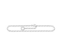 Thomas Sabo Charm Club Silver Ankle Chain X0034-001-12 - Size 24 cm