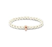 THOMAS SABO charm bead bracelet gold-plated silver X0284-428-14-L17.5