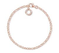 Thomas Sabo charm bracelet gold plated silver X0243
