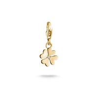 Thomas Sabo Charm Club 18ct Gold Plated Clover Charm 2248-M01-14 | Acotis - 18ct Gold Plated / Alloy