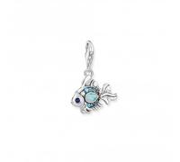 Thomas Sabo Charm Club Charm Club Multicoloured Fish Charm 1884-945-7 - Elegant - Sterling Silver / Stone / Zirconia