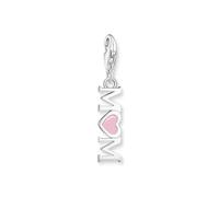 Thomas Sabo Charm Club Charm pendant Mom heart silver Recycled 925 silver, Women, 2001-007-9