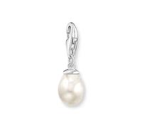 Thomas Sabo Charm Club Charm pendant pearl silver Recycled 925 silver, Women, 1997-082-14