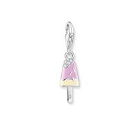 Thomas Sabo Charm Club Charmista Charmista Multicoloured Cold Enamel Ice Lolly Charm Pendant - Sterling Silver / Cold Enamel / Zirconia
