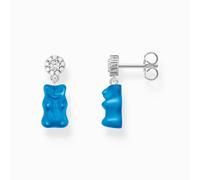 Thomas Sabo Charm Club Charming Charming HARIBO Blue Goldbears Earrings H2330-052-1 - Classic - Sterling Silver / Glass / Zirconia