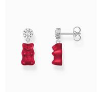 Thomas Sabo Charm Club Charming Charming HARIBO Red Goldbears Earrings H2330-052-10 - Sterling Silver / Glass / Zirconia