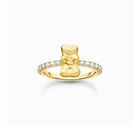 Thomas Sabo Charm Club Charming Charming Sterling Silver Gold Plated HARIBO Zirconia Goldbears - 54 - Sterling Silver / 18ct Gold Plated / Zirconia