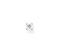 THOMAS SABO Single ear stud white stone silver 925 Sterling Silver