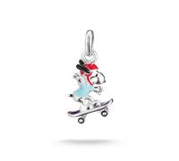 Thomas Sabo Charm Club Charming Connect Peanuts Snoopy Skater Charm Pendant CC1346-664-7 | Acotis - Sterling Silver / Enamel
