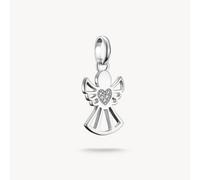 Thomas Sabo Charm Club Charming Connect Sterling Silver Guardian Of Love Charm CC1242-051-14 - Sterling Silver / Zirconia