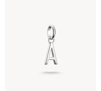 Thomas Sabo Charm Club Charming Connect Sterling Silver Letter A Charm CC1207-001-21 - Sterling Silver