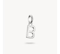 Thomas Sabo Charm Club Charming Connect Sterling Silver Letter B Charm CC1208-001-21 - Sterling Silver