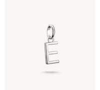 Thomas Sabo Charm Club Charming Connect Sterling Silver Letter E Charm CC1211-001-21 - Sterling Silver