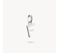 Thomas Sabo Charm Club Charming Connect Sterling Silver Letter F Charm CC1212-001-21 - Sterling Silver