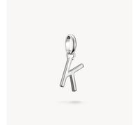 Thomas Sabo Charm Club Charming Connect Sterling Silver Letter K Charm CC1217-001-21 - Sterling Silver