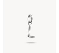Thomas Sabo Charm Club Charming Connect Sterling Silver Letter L Charm CC1218-001-21 - Sterling Silver