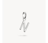 Thomas Sabo Charm Club Charming Connect Sterling Silver Letter N Charm CC1220-001-21 - Sterling Silver